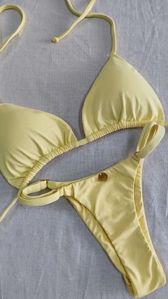BIQUÍNI LISO FITA AMARELO SUN - comprar online