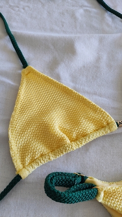 BIQUÍNI FITA CARMEL AMARELO + GALÁPAGOS - A MAR SUN BEACH