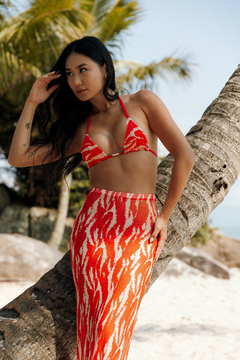 SAIA SUMMER LONGA TULE RED - comprar online