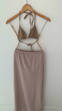 SAIA SUMMER LONGA ANARRUGA BEGE - comprar online