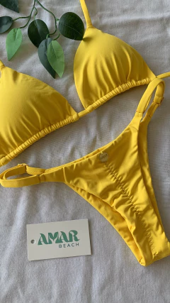 BIQUÍNI LISO UP AMARELO