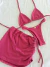 KIT BIQUÍNI LISO FITA PINK SUPLEX + SAIA SUMMER BASIC