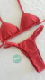 BIQUÍNI FITA SANTORINE RED