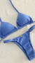 BIQUÍNI FITA CANELADO AZUL - comprar online