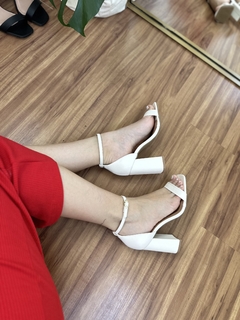SANDÁLIA PAOLA OFF WHITE - loja online
