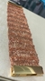 Conjunto choker 1cm largura 30cm compr + extensor, bracelete 5cm largura fecho magnético, em crochê renda sereia no fio metal fendi. - Silvia Ferraz Crochet Luxo