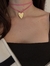 Collar Heart Studs