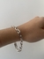 Pulsera Elon plata - comprar online