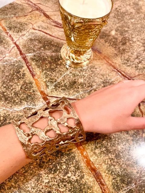 Pulsera Farfalla bronce