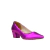 Scarpin Pink metalizado