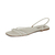 Sandália flat strass - comprar online
