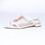 Sandália flat bico folha - comprar online