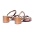 Sandália multicolor - loja online
