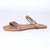 Sandália flat multicolor - loja online