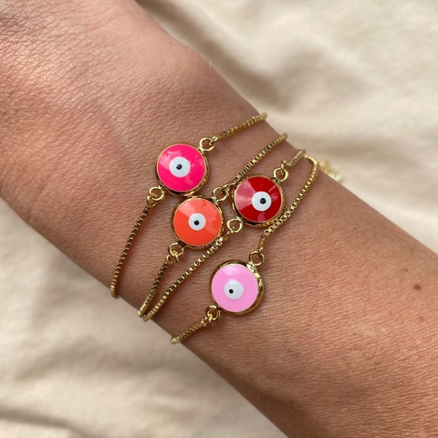 Pulseira Olho Grego Color