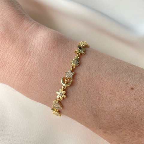 Pulseira Yasmin Gold