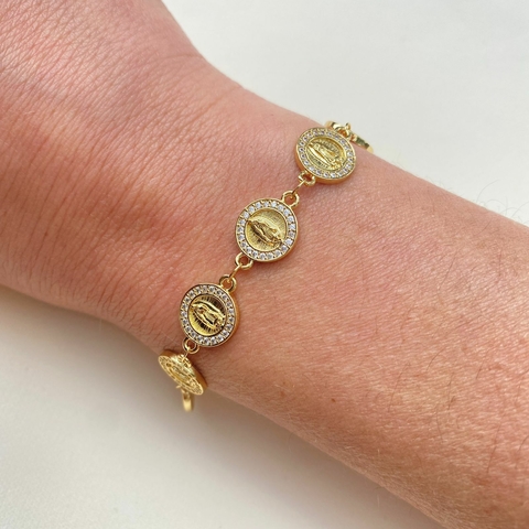 Pulseira Medalhas Santa