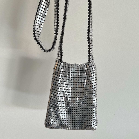Bolsa Malha Metal