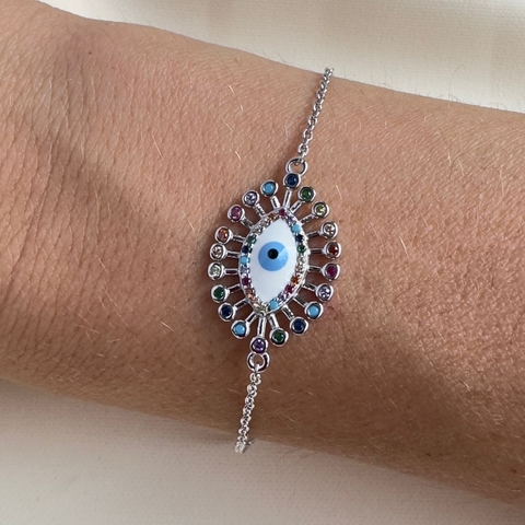 Pulseira Olho Grego Proteção