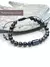 Pulsera Cuarzo Ahumado y Turmalina negra