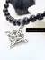 Pulsera con Obsidiana Negra y dije Nudo de Bruja en internet
