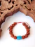 Pulsera Turquesa y Rudraksha