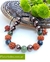 Pulsera Rudraksha con Jade y Hematita - comprar online