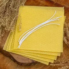 Faça sua própria vela | Kit faça você mesma - Beeliving | Produtos das Abelhas Nativas Sem Ferrão | Mel, Própolis, Pólen, Sabonetes Naturais...