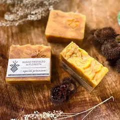 Banho Proteção da Floresta (Urucum, cúrcuma e mel) - Beeliving | Produtos das Abelhas Nativas Sem Ferrão | Mel, Própolis, Pólen, Sabonetes Naturais...
