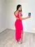 VESTIDO MIDI CANELADO ROSA ISIS - Emipê Boutique