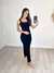 VESTIDO MIDI CANELADO PRETO ISIS - comprar online