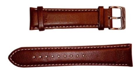 Malla Reloj Cat Icon Ys.140 Cuero Marrón Hebilla Color Acero