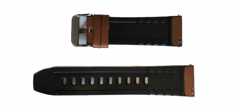Malla Reloj Kospet Silicona Marrón 24mm