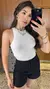 6674 Cropped Trico Aline - comprar online