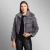 Chaqueta Bomber Urbanchic Abrigo de Piel de Conejo y Piel de Cabra con Cuello, Bolsillo, Cierre de Botón a Presión. Cuello Cálido para el Frío del Otoño/Invierno. Sofisticado y Casual. Hecho en Brasil Gramado Fabiane Frank Fur Shop online 2025 2026 Grafit