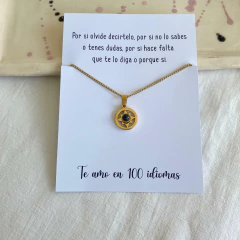 Imagen de Collares te amo en 100 idiomas