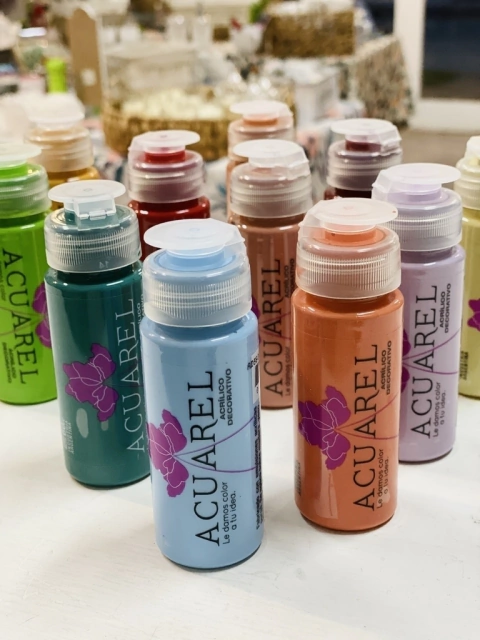 acrilico decorativo acuarel