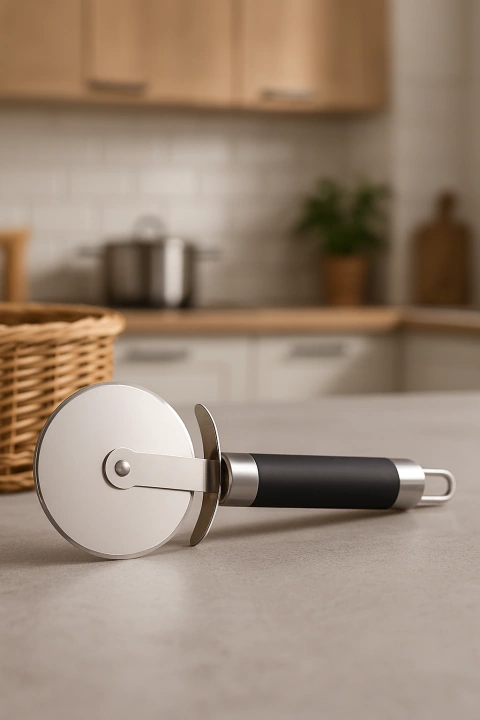 Cortador de pizza acero inoxidable