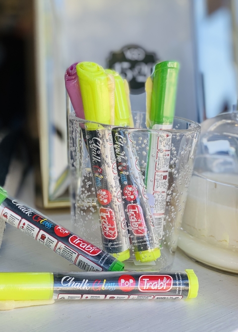 Marcador chalk glass pop trabi