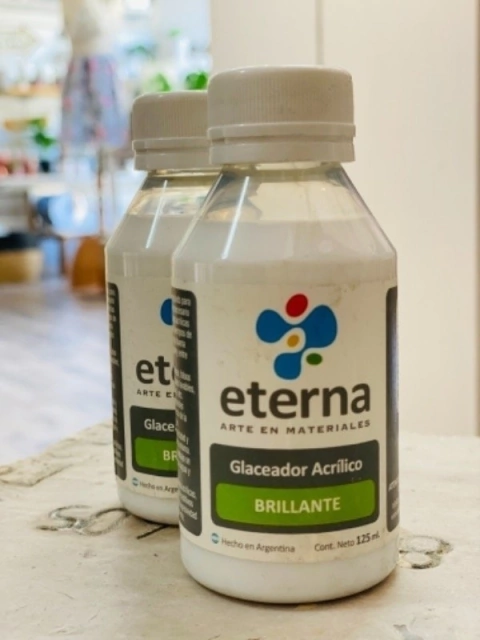 glaceador acrilico brillante eterna x125ml