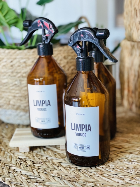 Atomizador de vidrio limpia vidrio