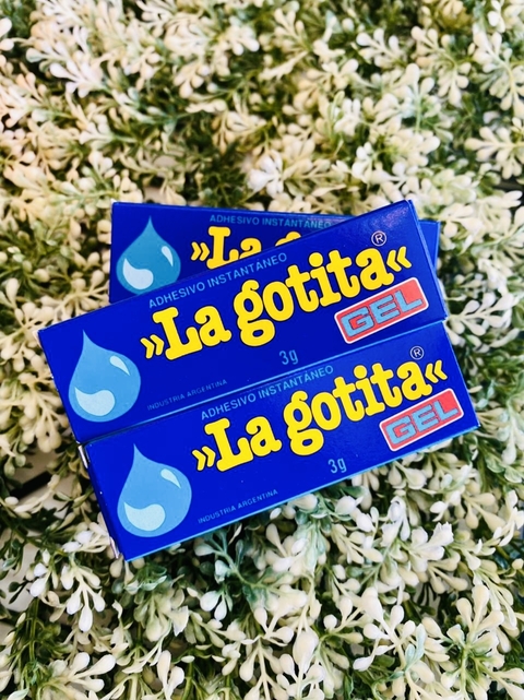 Adhesivo la gotita gel instantáneo x3gms