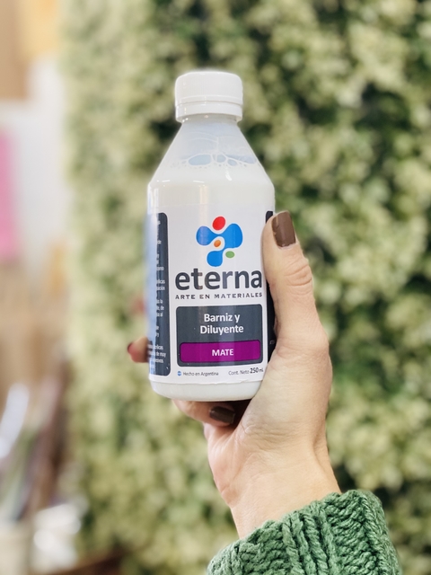 Barniz y diluyente eterna x250ml