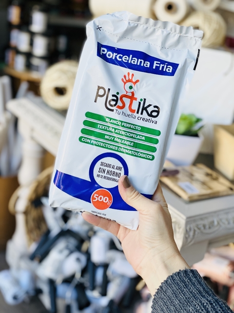Porcelana fría plastika x500gms