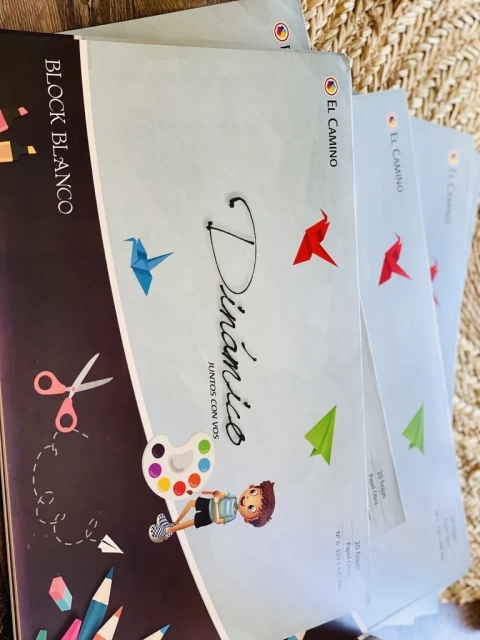 Block de dibujo el camino nro 6 blanco en internet