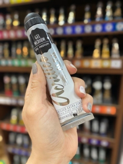 gel medium alba para acrilico x60ml