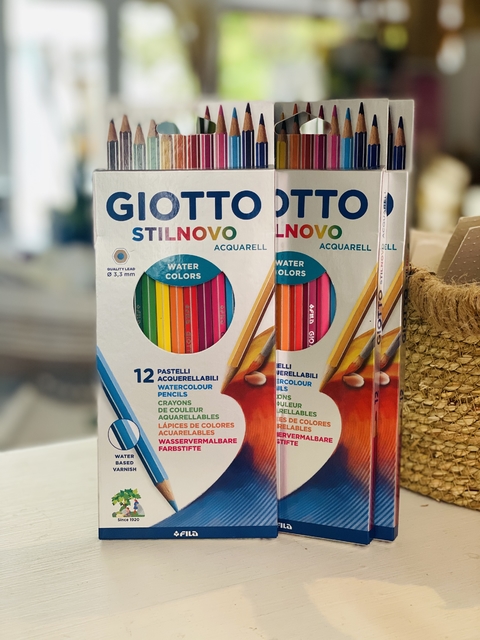 Lápiz giotto stilnovo acuarelables 12 colores