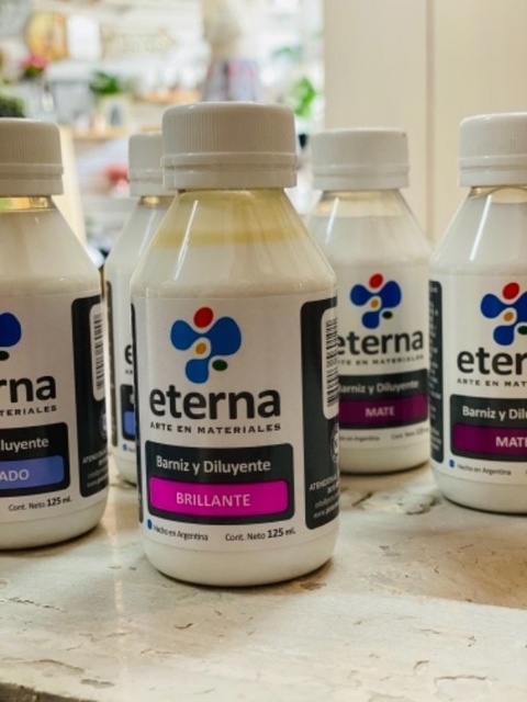 barniz y diluyente eterna x125ml
