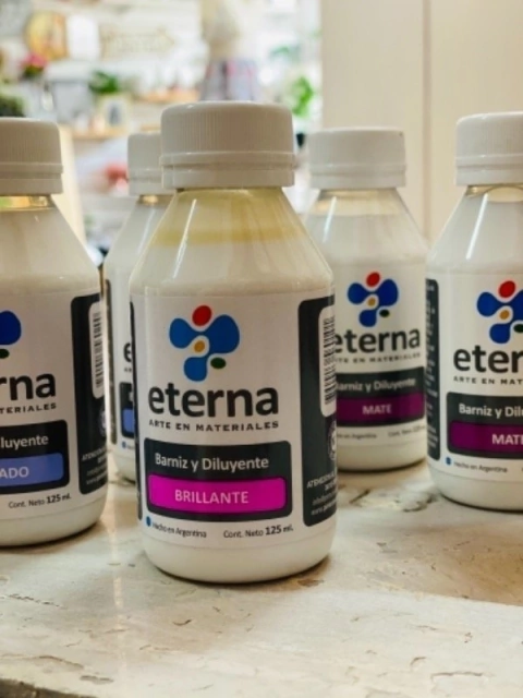 barniz y diluyente eterna x125ml
