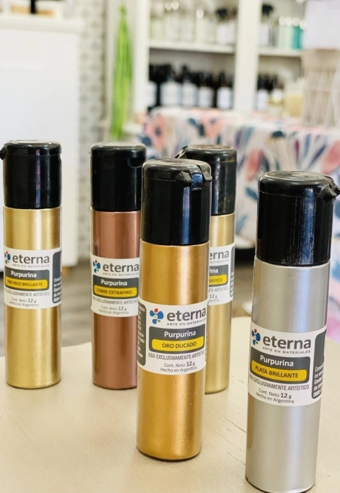 Purpurina eterna x12gms color